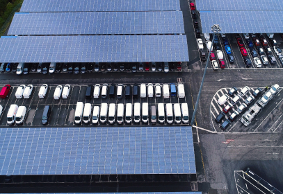 Welshpool Self Storage Parking Space Aerial View
